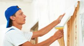 Профессиональная поклейка обоев.