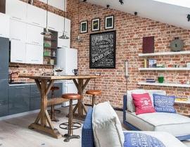 Ремонт домов и коттеджей в стиле Лофт