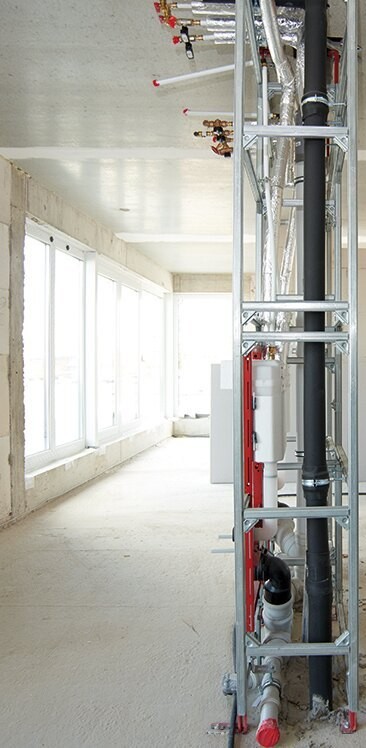 Узел ввода воды